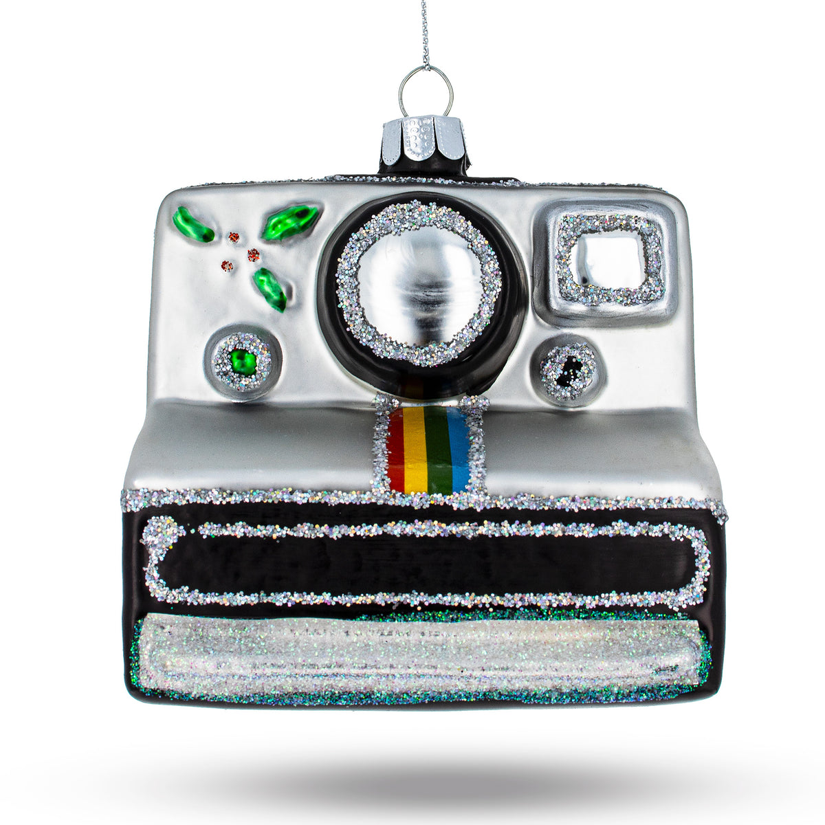 Polaroid Camera Glass Christmas Ornament – BestPysanky