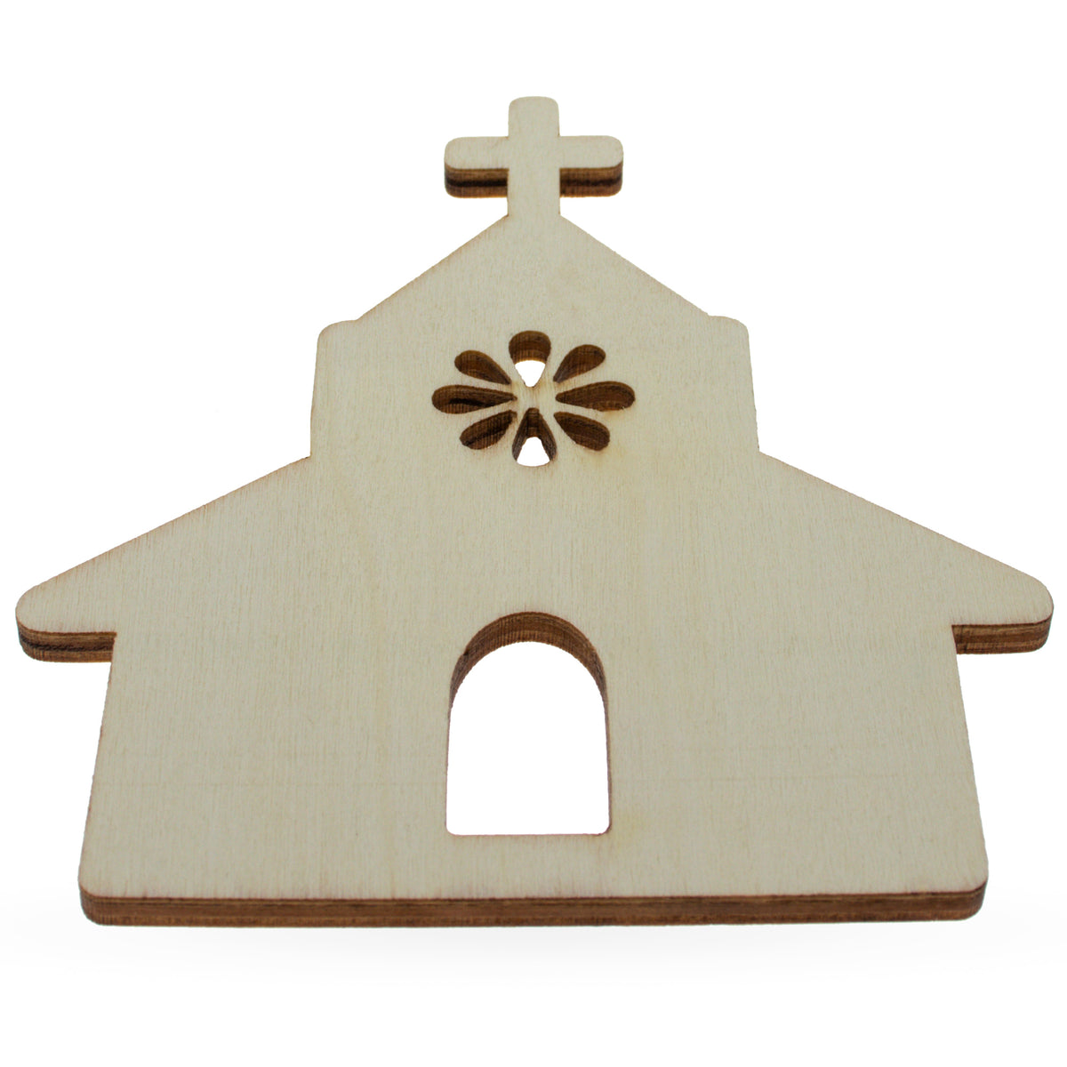 Wood Cross Unfinished Craft Crosses 11 inch Tall MDF