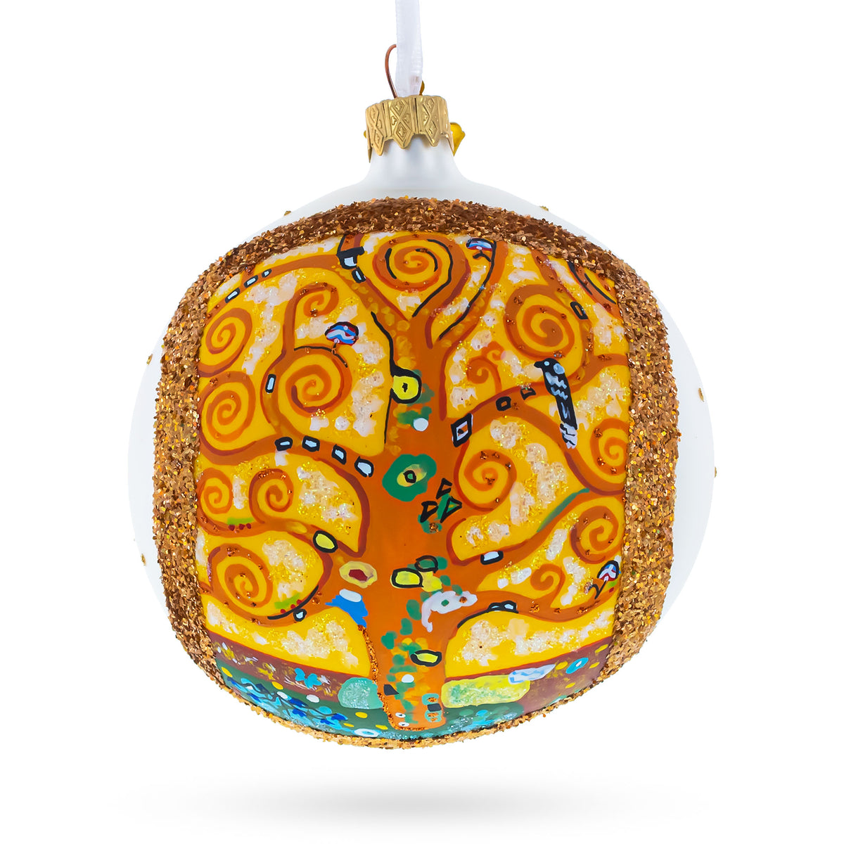 buy-the-tree-of-life-painting-by-gustav-klimt-glass-ball-christmas