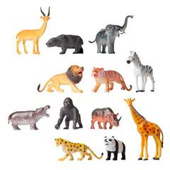 Set of 12 Resin Farm Animal Figurines