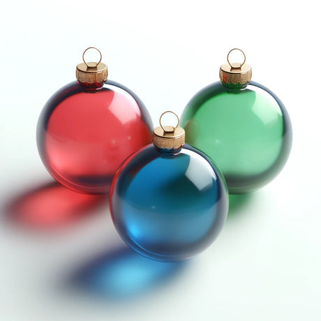 Christmas Ornaments By Color