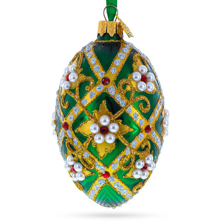 Glass Easter Egg Ornaments