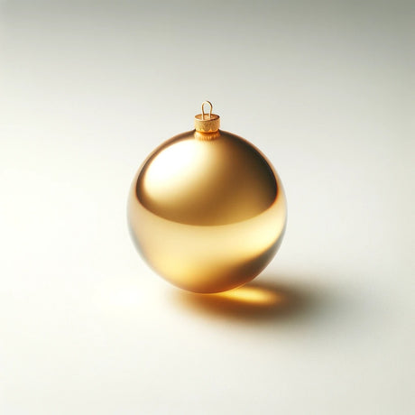 Gold Christmas Ornaments