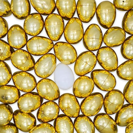 Golden Plastic Eggs