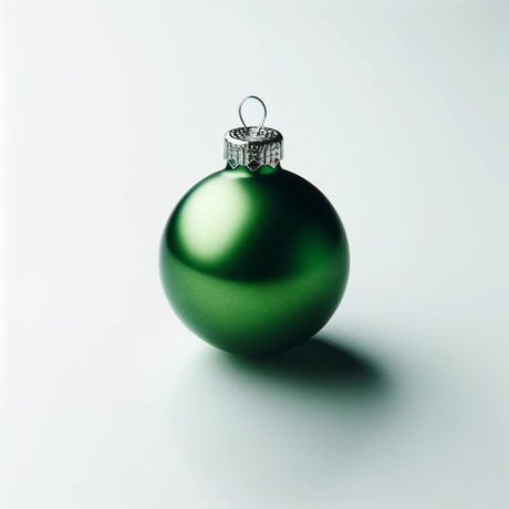 Green Christmas Ornaments