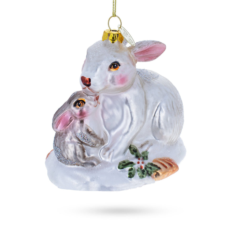 Buy Christmas Ornaments Animals Wild Animals Bunnies by BestPysanky Online Gift Ship