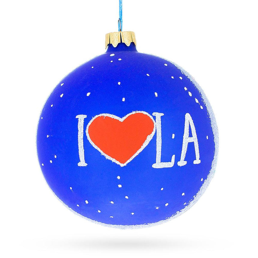 Buy Christmas Ornaments Travel North America USA California Los Angeles by BestPysanky Online Gift Ship