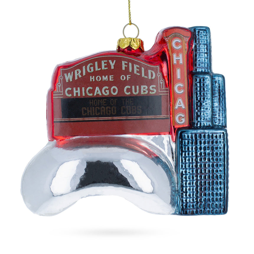 Buy Christmas Ornaments Travel North America USA Illinois Chicago by BestPysanky Online Gift Ship