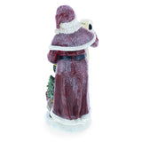 Santa Reading the Christmas Gifts List Figurine 11.5 Inches ,dimensions in inches: 11.5 x 13.67 x 7.92