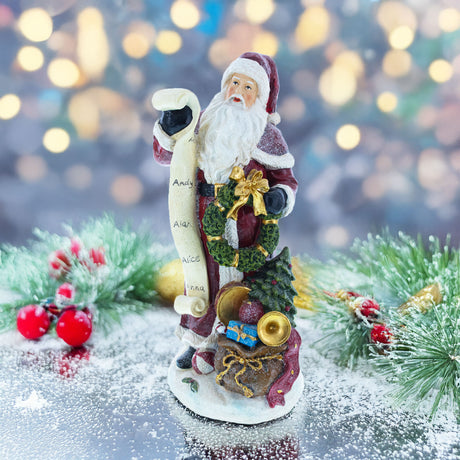 Buy Christmas Decor Figurines Santa AL by BestPysanky Online Gift Ship