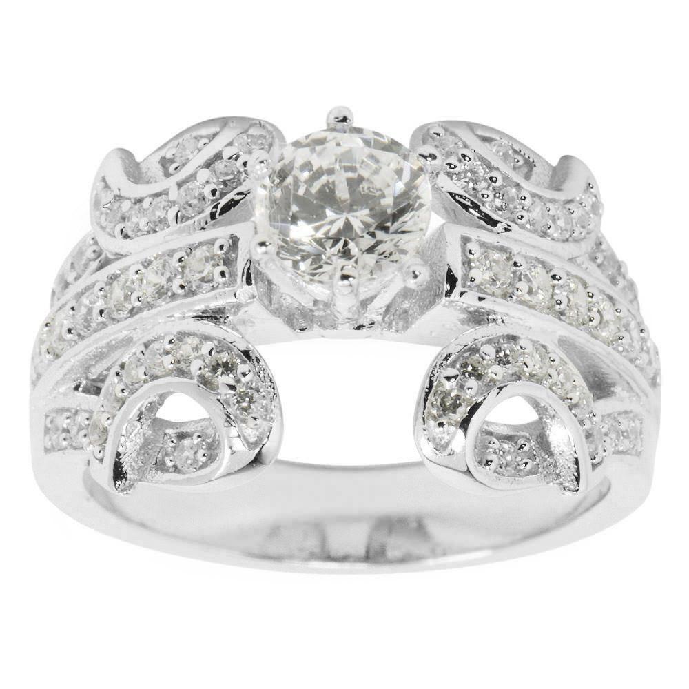 Sterling Silver Wings Sterling Silver Women's Ring (Size 6) in Silver color