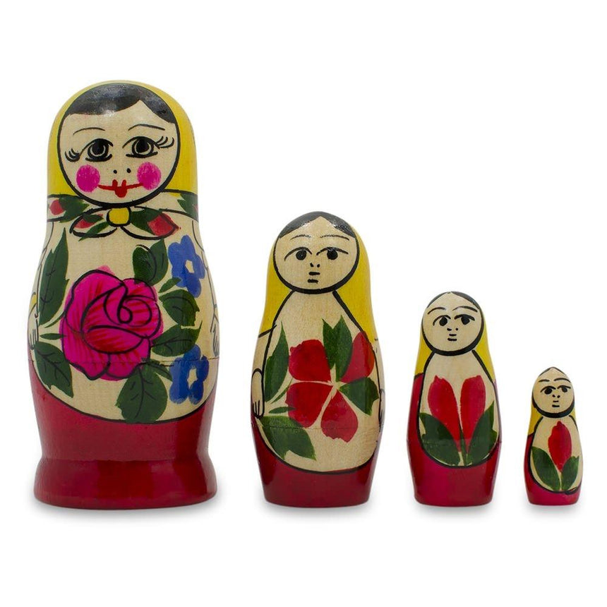 Shop Set of 4 Unfinished Wooden Nesting Dolls Craft 4 Inches. Buy Nesting Dolls Unfinished Beige  Wood for Sale by Online Gift Shop BestPysanky blank unfinished unpainted wood DIY craft paint your own Russian nesting dolls matryoshka stacking nested stackable matreshka wooden hand painted collectible Russia authentic for kids Ukraine Russian figure figurine