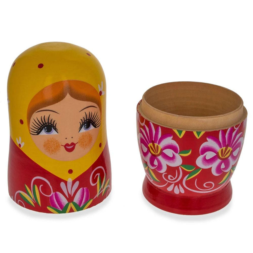 BestPysanky online gift shop sells stackable matryoshka stacking toy babushka Russian authentic for kids little Christmas nested matreshka wood hand painted collectible figurine figure statuette