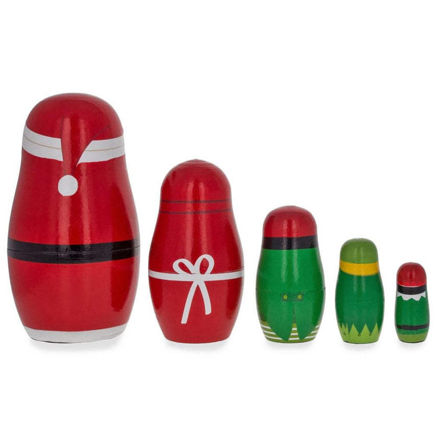 Buy Nesting Dolls Santa by BestPysanky Online Gift Ship