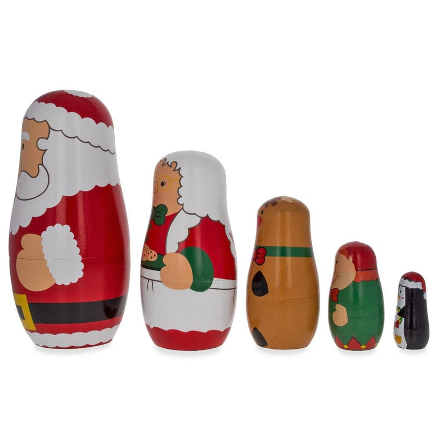 Buy Nesting Dolls Santa by BestPysanky Online Gift Ship