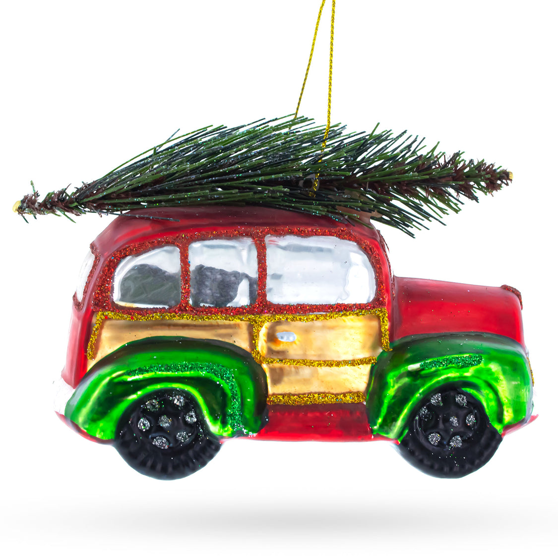 Buy Car Carrying Artificial Christmas Tree - Vintage-Inspired Blown ...