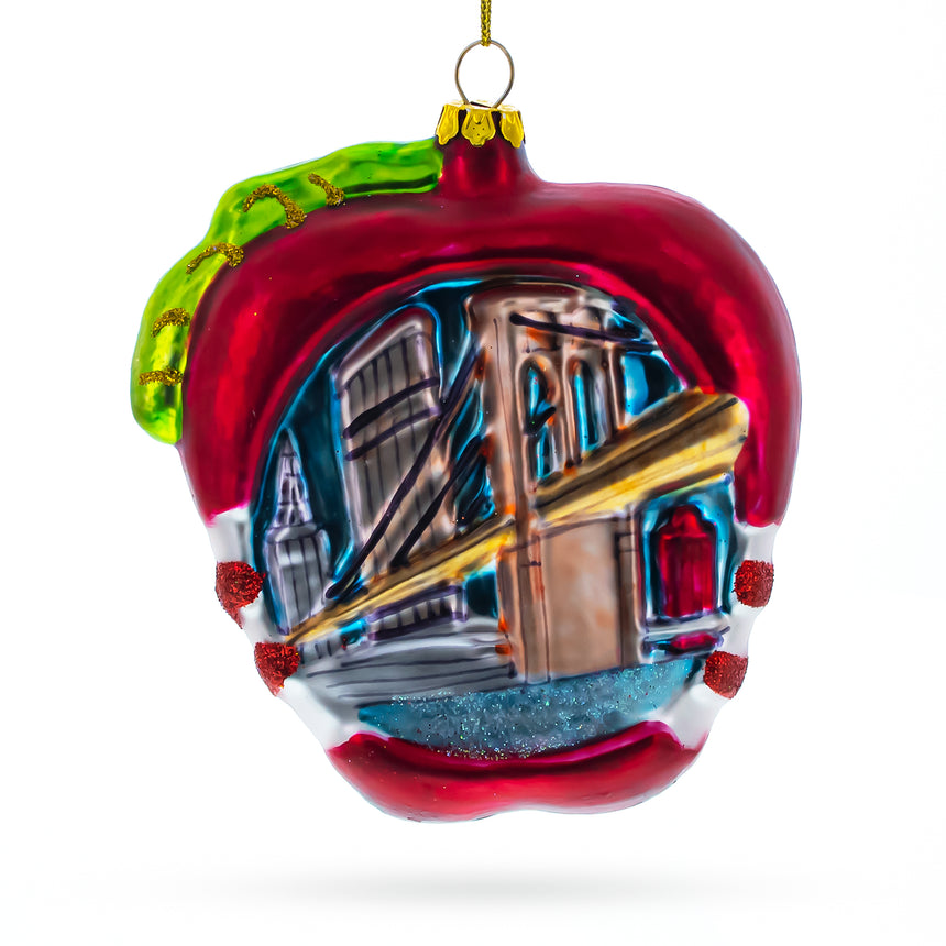 Buy Christmas Ornaments Travel North America USA New York by BestPysanky Online Gift Ship