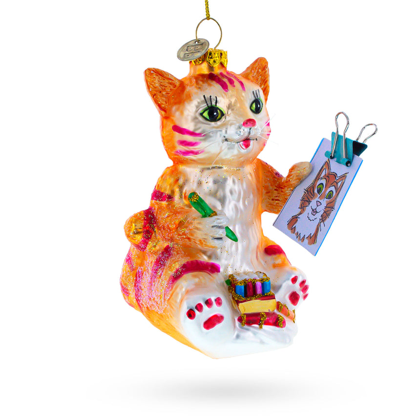 Buy Christmas Ornaments Animals Cats by BestPysanky Online Gift Ship