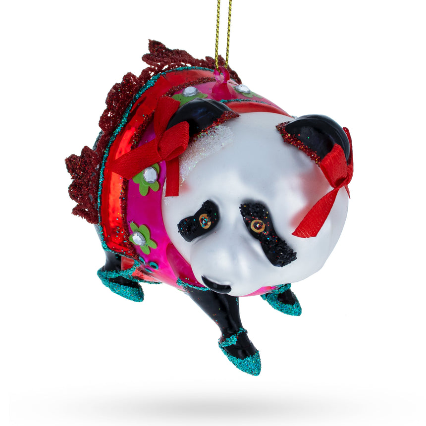 Buy Christmas Ornaments Animals Wild Animals Panda by BestPysanky Online Gift Ship