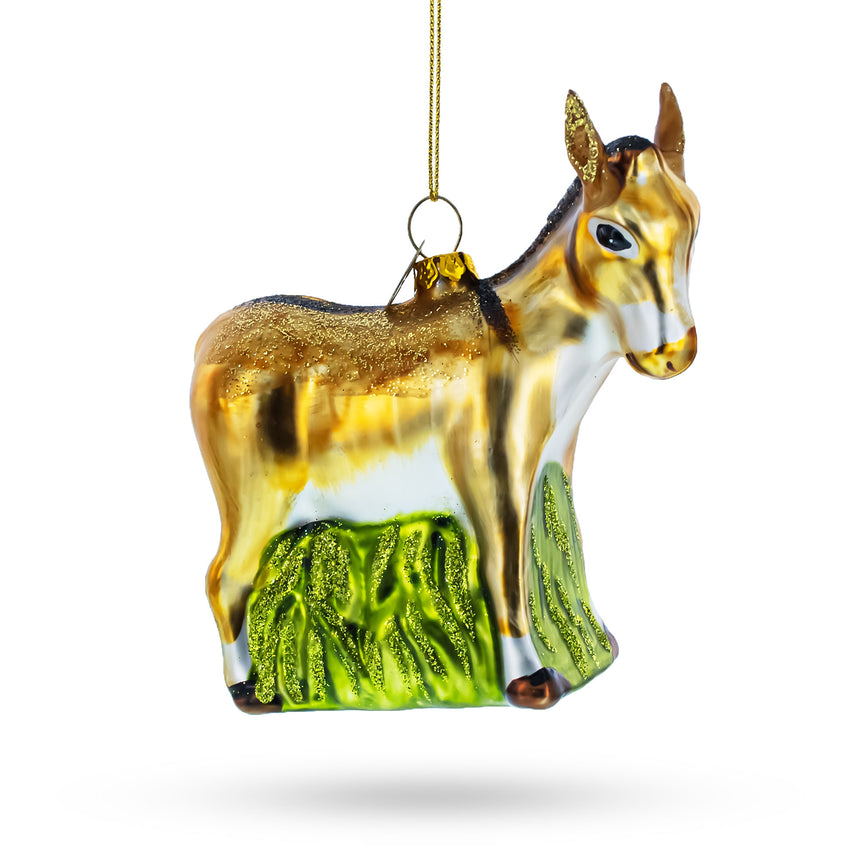 Buy Christmas Ornaments Animals Farm Animals Donkeys by BestPysanky Online Gift Ship