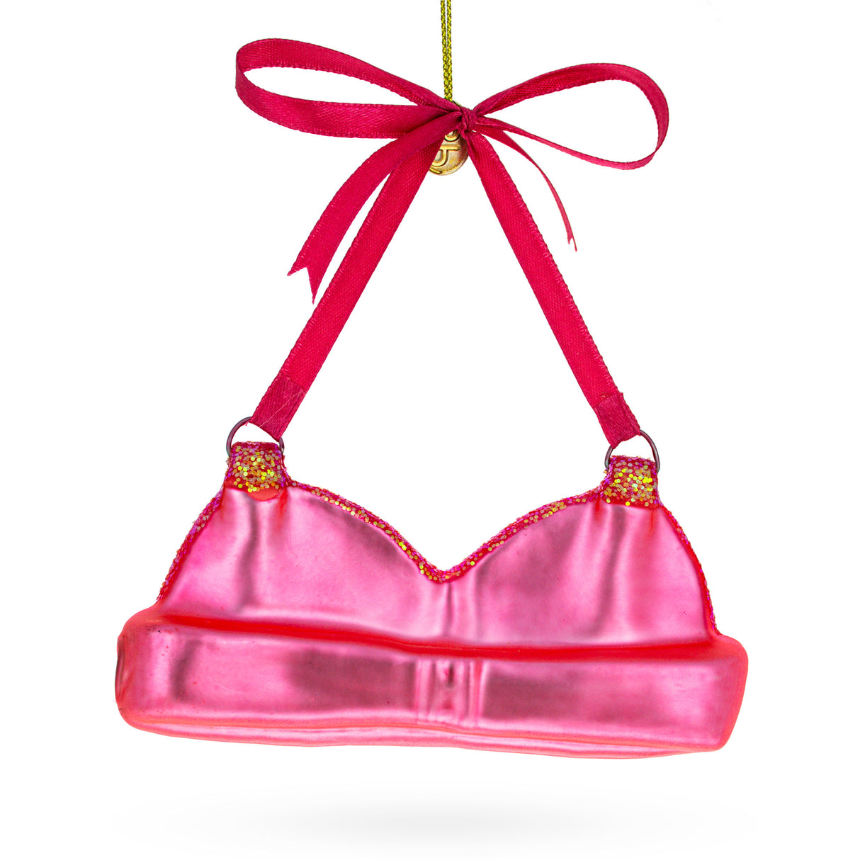  Elegant Pink Bra - Blown Glass Christmas Ornament :  BESTPYSANKY: Home & Kitchen