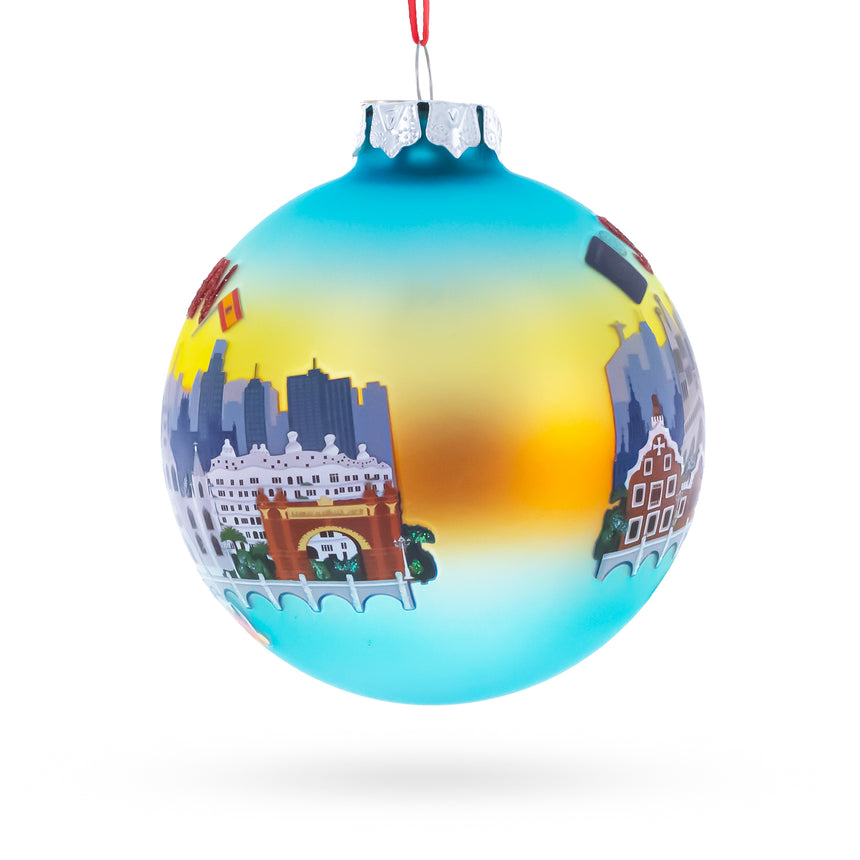 Buy Christmas Ornaments Travel Europe Spain by BestPysanky Online Gift Ship