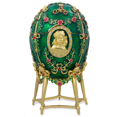 BestPysanky online gift shop sells Faberge replicas Imperial royal collectible Easter egg decorative Russian inspired style jewelry trinket box bejeweled jeweled enameled decoration figurine collection house music box crystal value for sale real