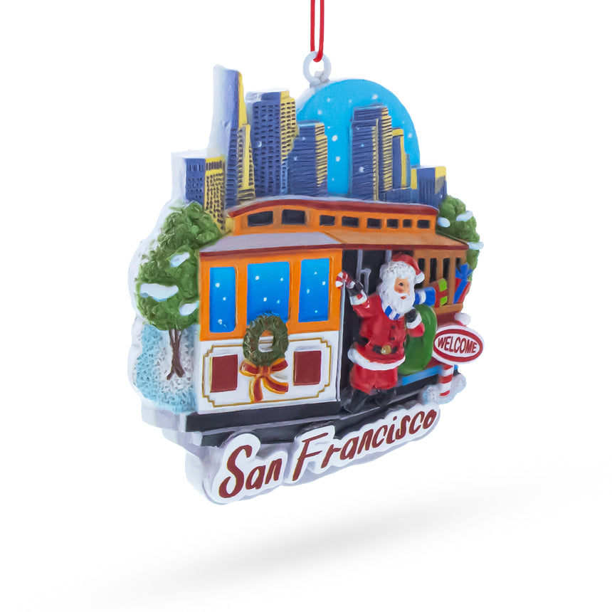 Buy Christmas Ornaments Travel North America USA California San Francisco by BestPysanky Online Gift Ship