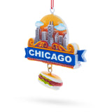 Buy Christmas Ornaments Travel North America USA Illinois Chicago by BestPysanky Online Gift Ship