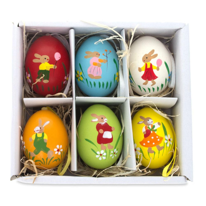 Shop Set of 6 Real Eggshell Bunny, Chick and Goose Easter Egg Ornaments. Buy Easter Eggs Eggshell Ornaments Sets Multi Oval Eggshell for Sale by Online Gift Shop BestPysanky Christmas ornaments Easter egg ornaments Easter decorations