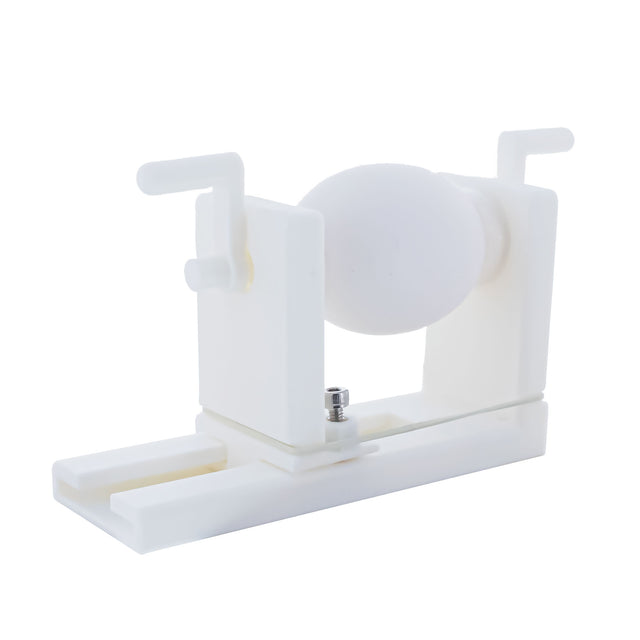 Plastic Mini Plastic Craft Lathe for Decorating Eggs, Spheres, and Ornaments - 8 Inches, Plastic in White color