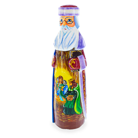 Buy Christmas Decor Carved Wooden Santa by BestPysanky Online Gift Ship