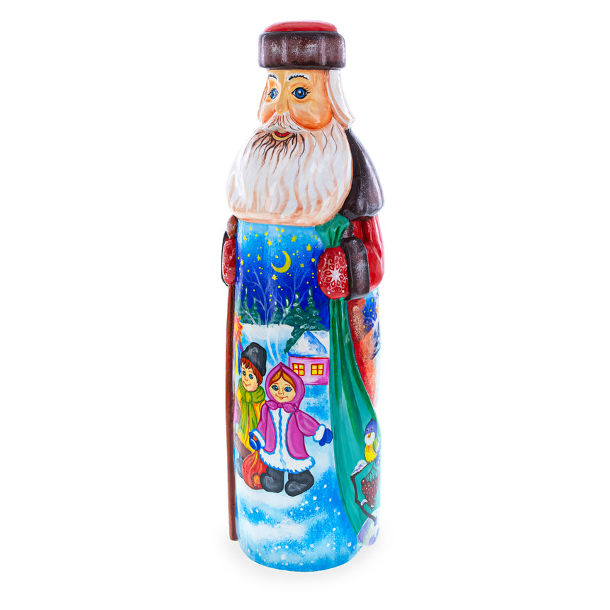 Buy Christmas Decor Carved Wooden Santa by BestPysanky Online Gift Ship