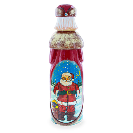 BestPysanky online gift shop sells Santa figurines, Carves Santa, Russian Santa, Wooden Carved Hand Painted Santa Claus figure figurine statuette decoration hand carved Russian Russia Ded Moroz