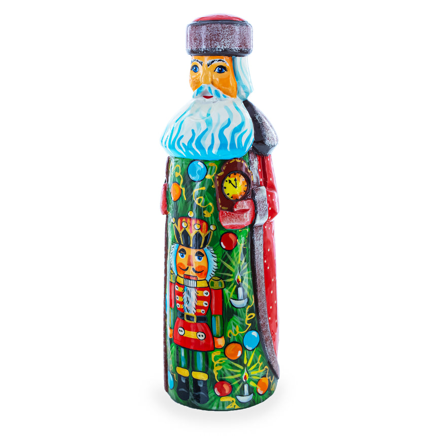 Buy Christmas Decor Carved Wooden Santa by BestPysanky Online Gift Ship