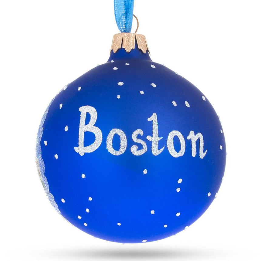 Buy Christmas Ornaments Travel North America USA Massachusetts by BestPysanky Online Gift Ship