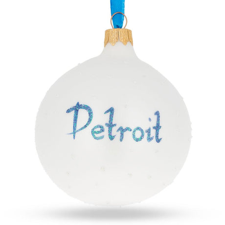 Buy Christmas Ornaments Travel North America USA Michigan Detroit by BestPysanky Online Gift Ship