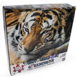 Paperboard 100 Piece Resting Tiger Puzzle in Multi color