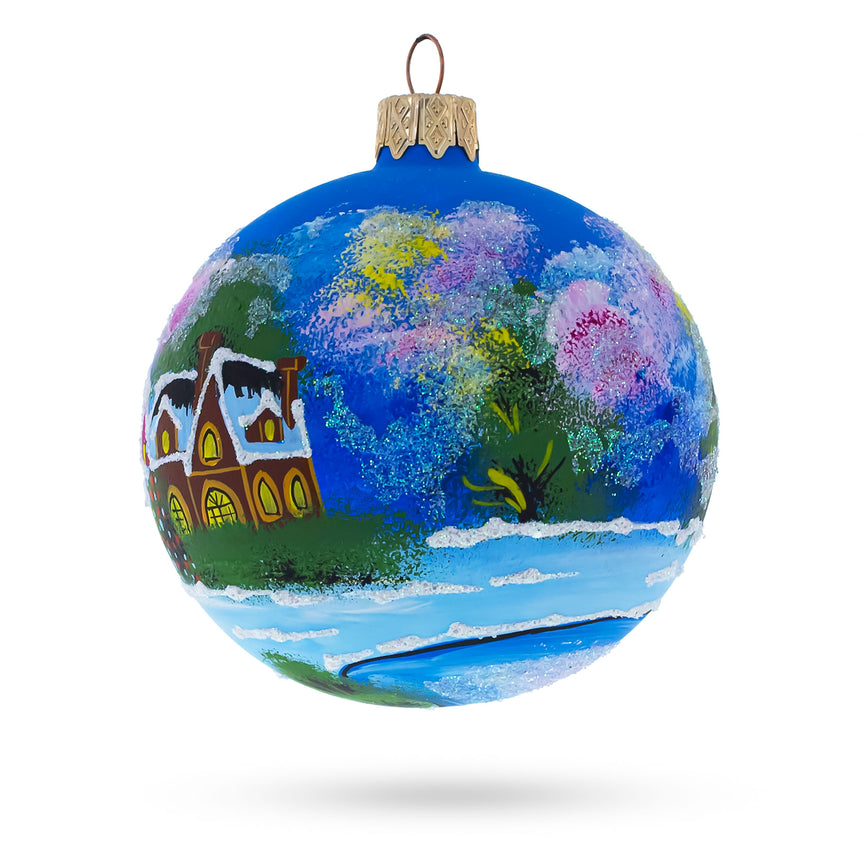 Buy Christmas Ornaments Winter Villages by BestPysanky Online Gift Ship