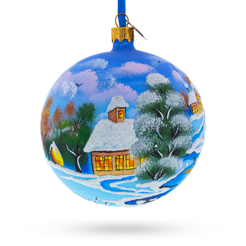 Buy Christmas Ornaments Winter Villages by BestPysanky Online Gift Ship