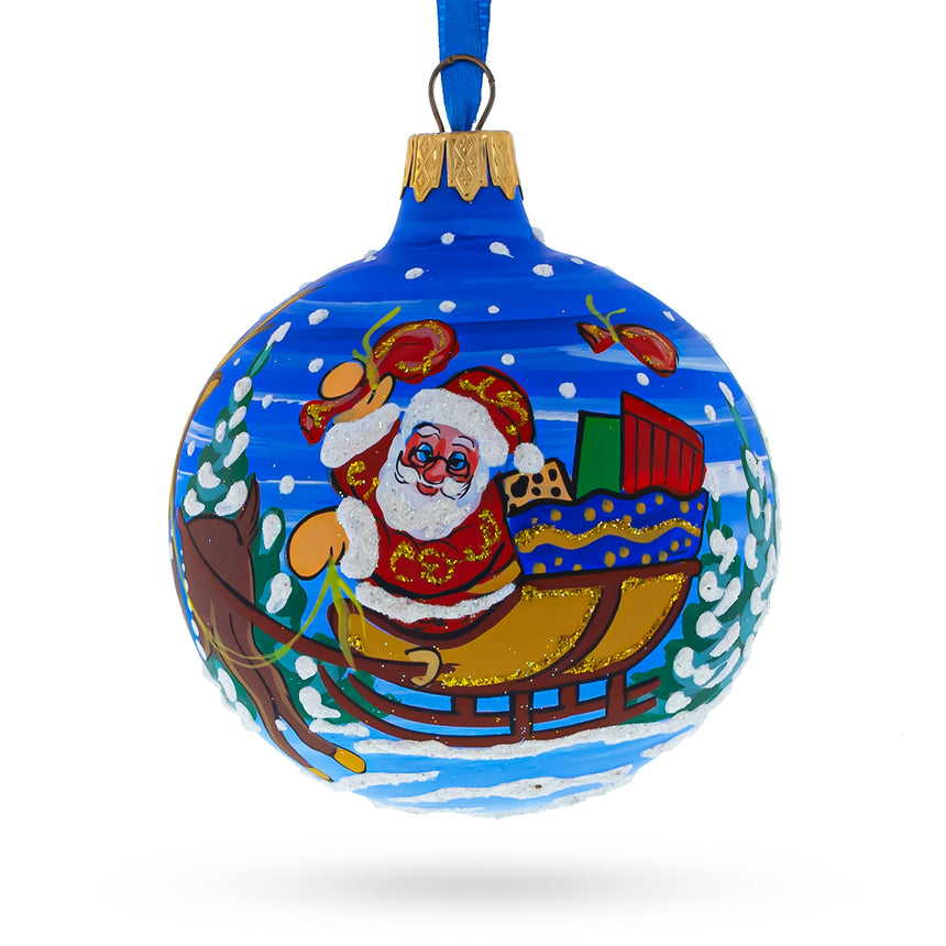 Buy Christmas Ornaments Santa by BestPysanky Online Gift Ship