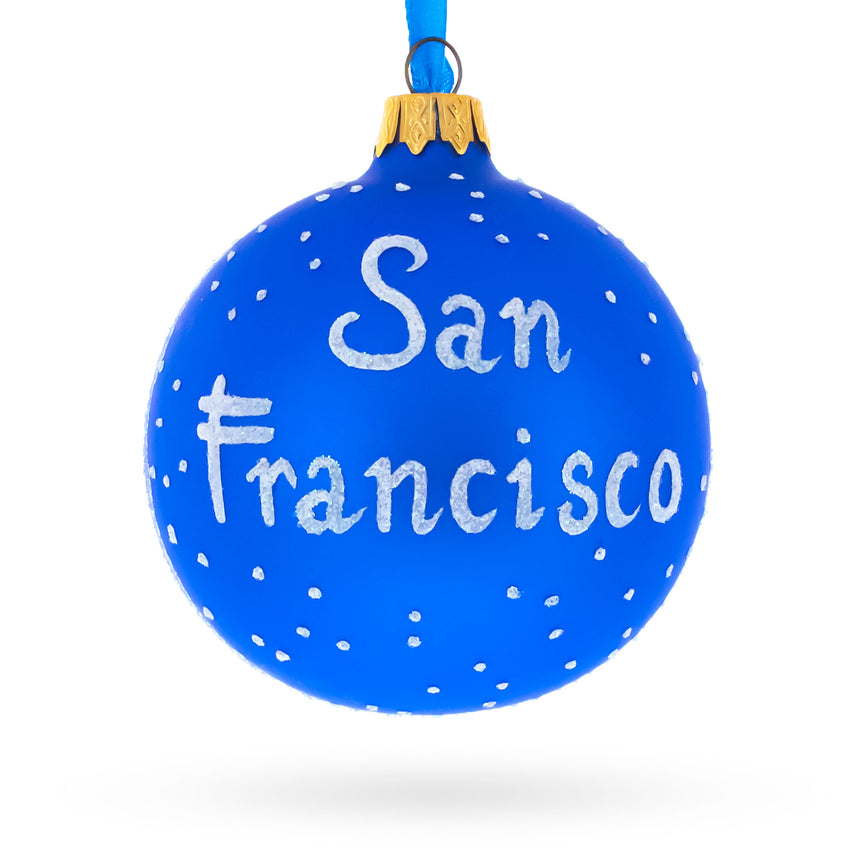 Buy Christmas Ornaments Travel North America USA California San Francisco by BestPysanky Online Gift Ship