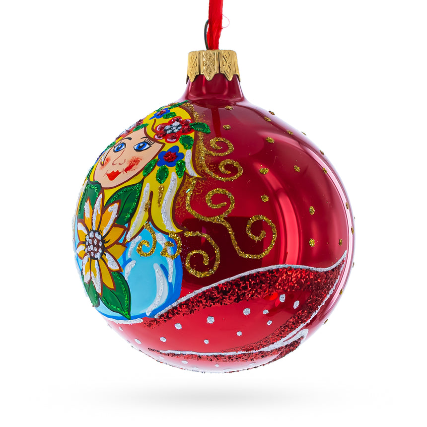 Buy Christmas Ornaments Flowers by BestPysanky Online Gift Ship