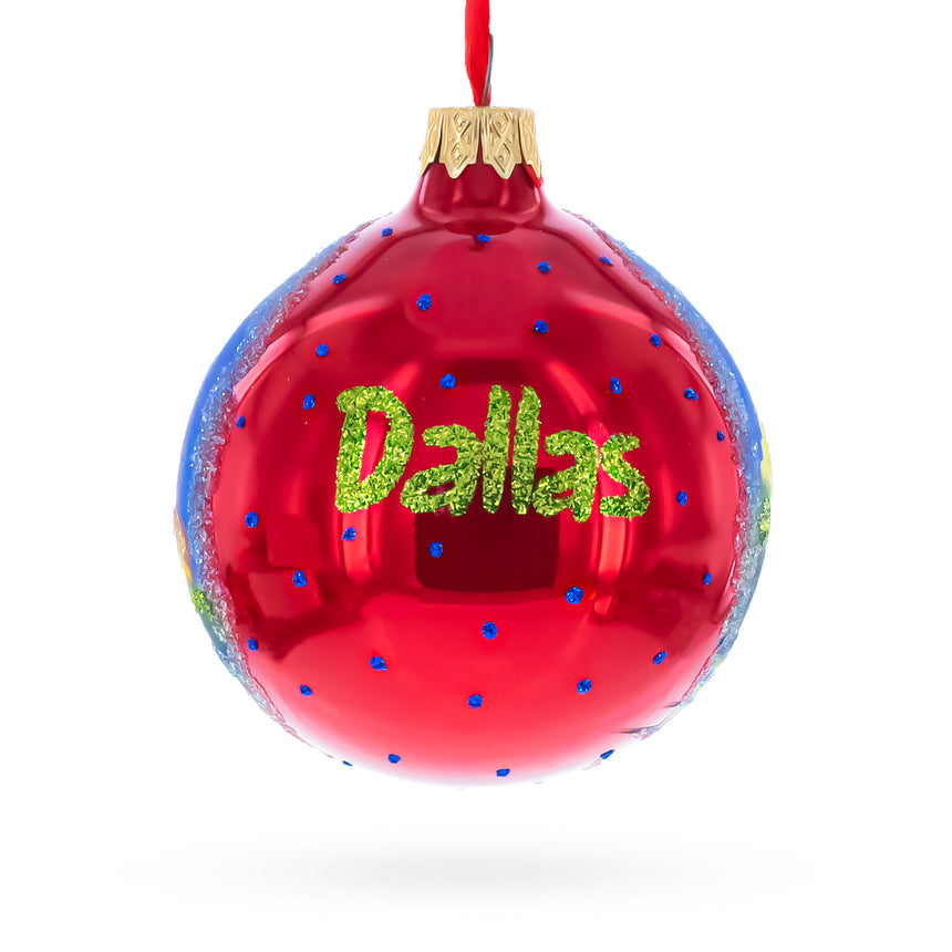 Buy Christmas Ornaments Travel North America USA Texas by BestPysanky Online Gift Ship