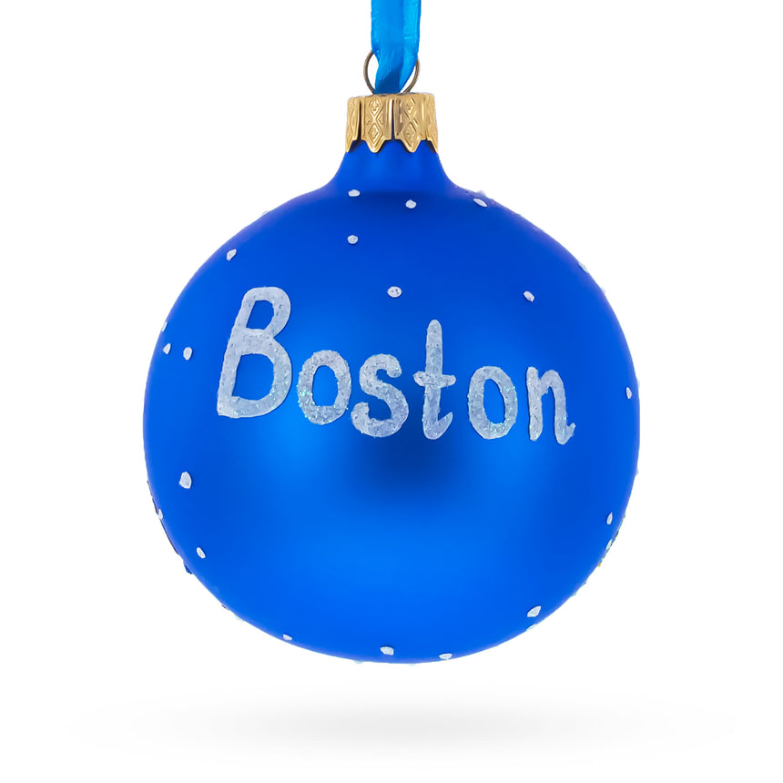 Buy Christmas Ornaments Travel North America USA Massachusetts by BestPysanky Online Gift Ship