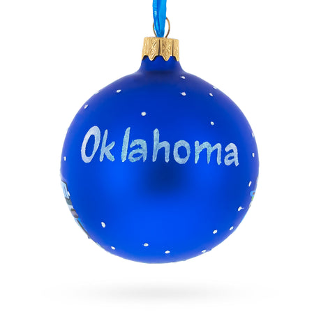 Buy Christmas Ornaments Travel North America USA Oklahoma by BestPysanky Online Gift Ship