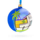 Mesa, Arizona, USA Glass Ball Christmas Ornament 4 InchesUkraine ,dimensions in inches: 4 x 4 x 4