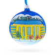 Glass Aurora, Colorado Glass Ball Christmas Ornament 4 Inches in Multi color Round