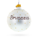 Buy Christmas Ornaments Travel Europe Belgium by BestPysanky Online Gift Ship