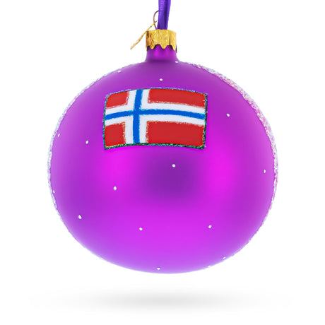 Buy Christmas Ornaments Travel Europe Norway by BestPysanky Online Gift Ship